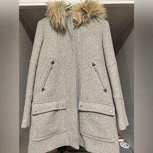 Jcrew Chateau parka in Italian stadium-cloth